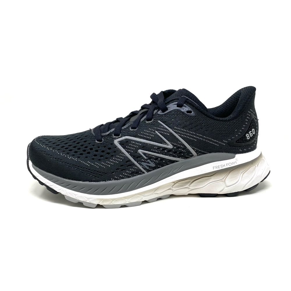 New Balance 860v13 Women’s Running Shoes Black White NARROW WIDTH Fresh Foam